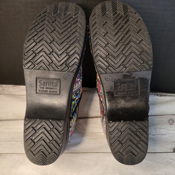 Sanita Women's Professional Carnaval Clog Multi Color Size‎ 42 US 10.5 - 11 - Picture 8 of 11